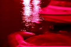 rosso violetto su mare
